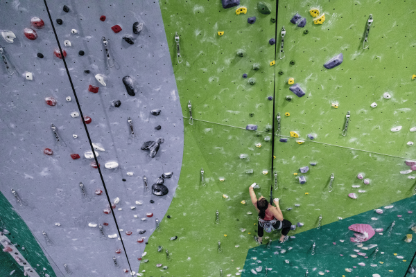 Training with a TRUBLUE Auto Belay: Strength Training